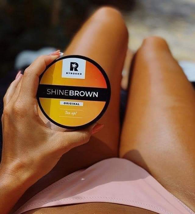 SHINE BROWN Premium tan-boosting cream (190 ml)