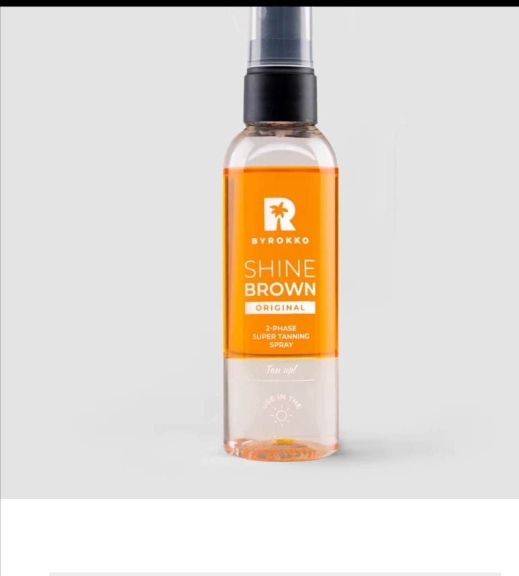 Shine Brown Two-Phase Super Tanning Spray Two-phase super tanning spray (100 ml)