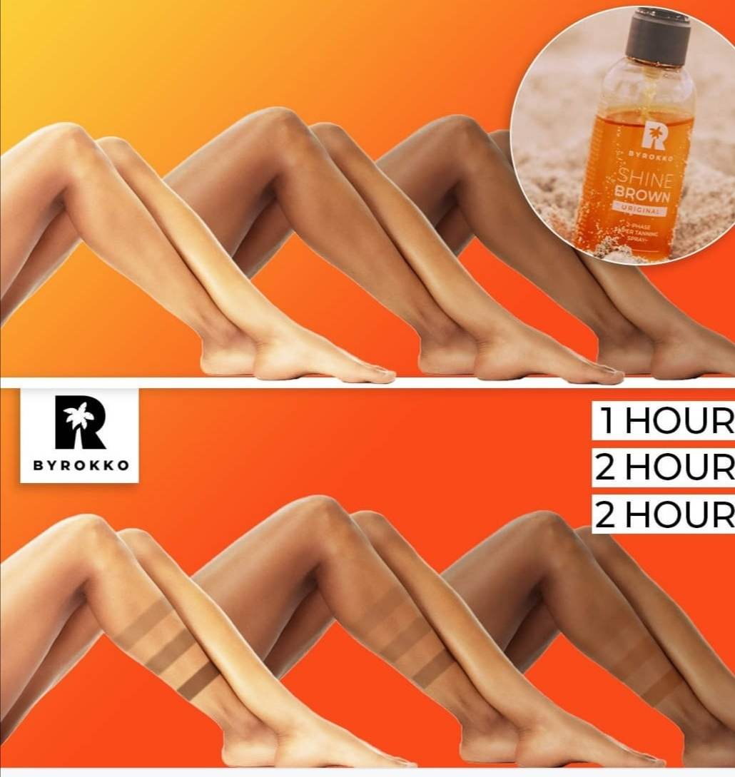 Shine Brown Two-Phase Super Tanning Spray Two-phase super tanning spray (100 ml)
