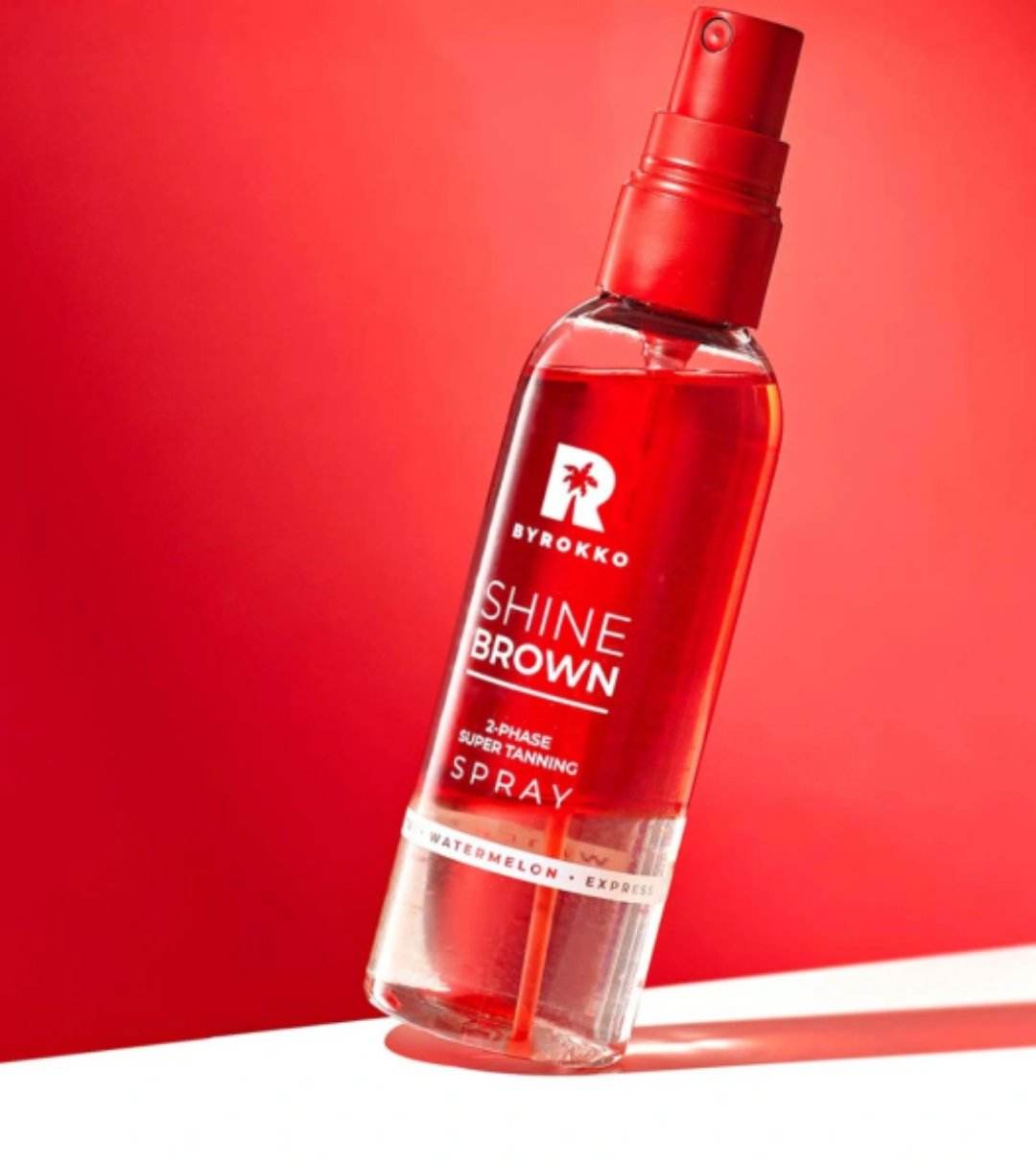 PREORDER! Shine Brown Watermelon two-phase spray Two-phase spray for express tan (104 ml)