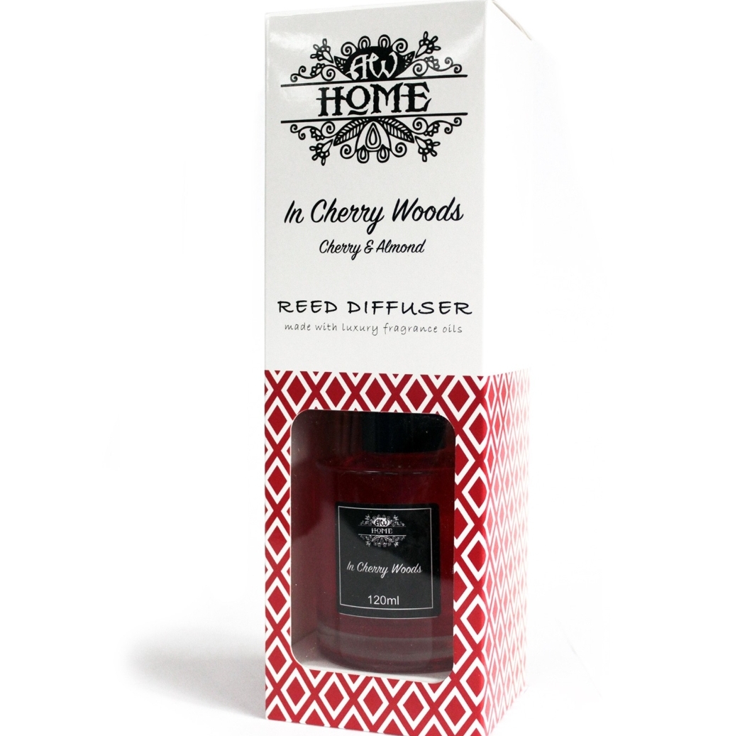 IN STOCK! 120ml Reed Diffuser - In Cherry Woods,120ml Reed Diffuser - Orange & Melon 