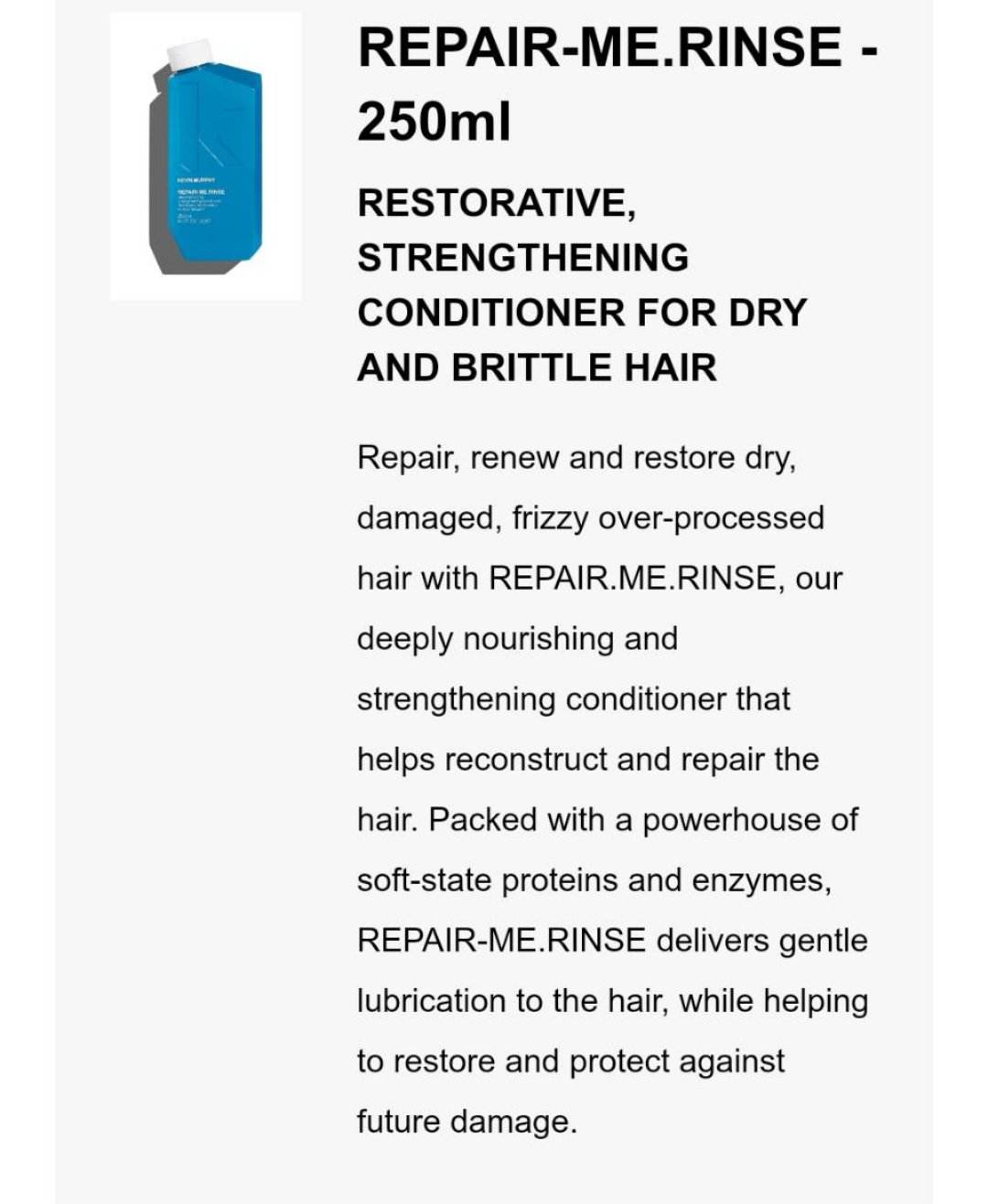  Kewin Murphy Repair Set