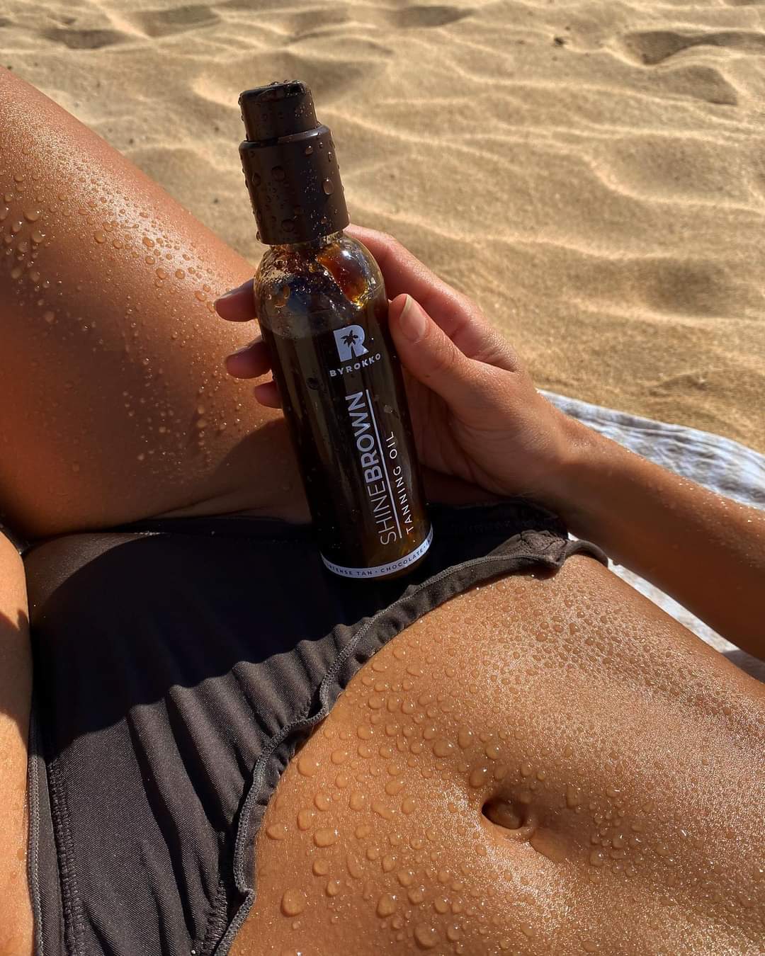 PREORDER! Shine Brown Chocolate Oil Super fast bronzing oil