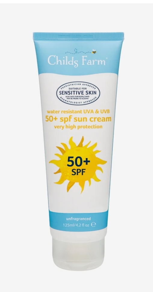 Child's Farm Kids Sun Cream SPF50+ Unfragranced
