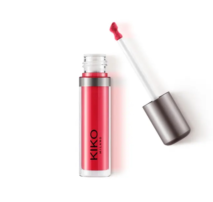 Lasting Matte Veil Liquid Lip Colour Long-lasting liquid lipstick with a matte finish (Poppy Pink color)