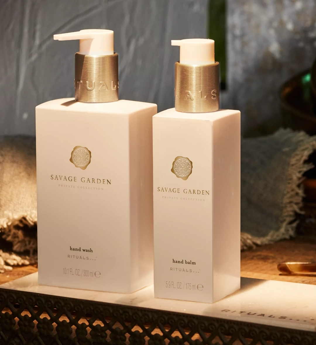 PRIVATE COLLECTION Savage Garden Gift Set Detailsnull luxury hand soap 300ml, luxury hand balm 175ml, mini luxurious fragrance sticks 100ml, luxury home perfume spray 500ml, sticks natural mini