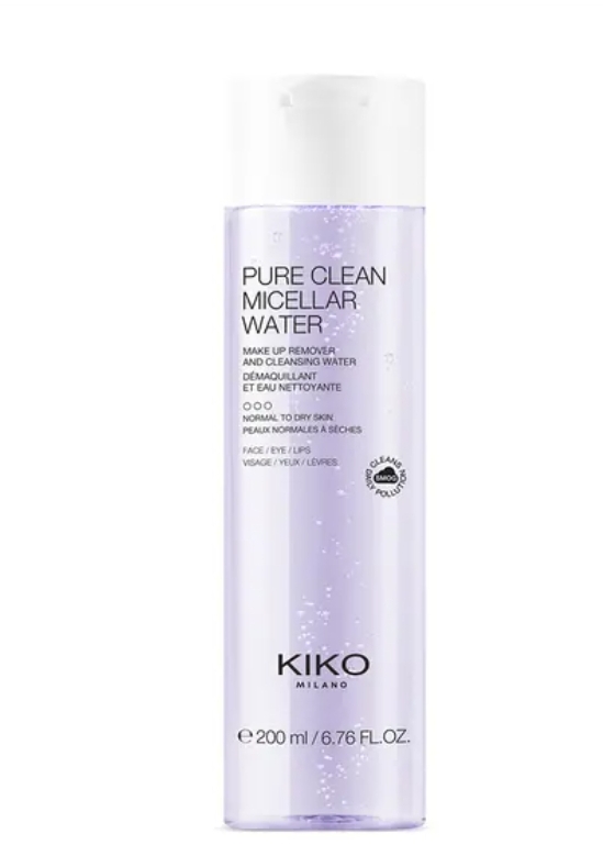 Pure Clean Micellar Water Normal To Dry 200ml Micellar makeup removal water for your face, eye contours and lips – normal and dry skin