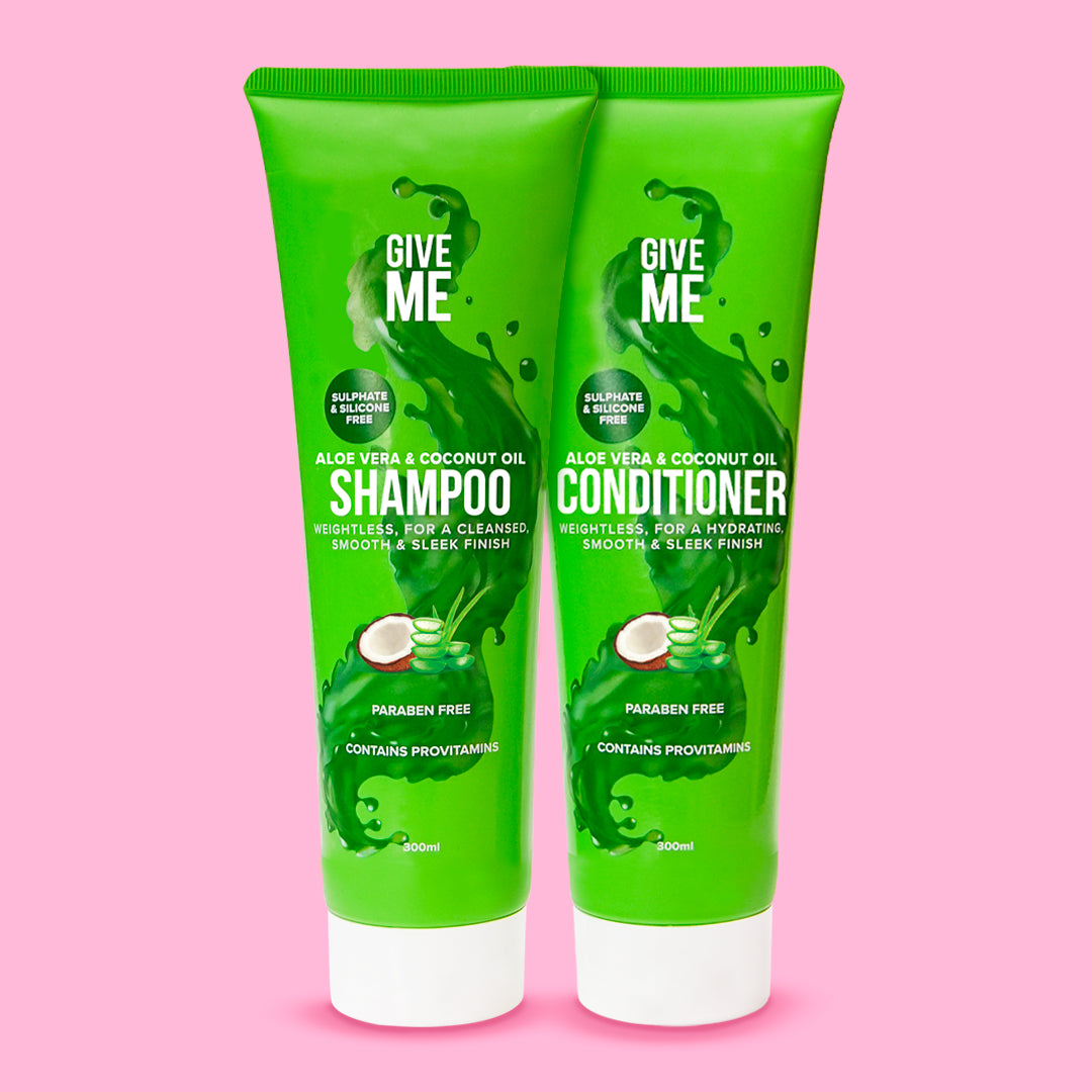 Sulphate & Silicone-Free Shampoo & Conditioner Bundle 300ml each