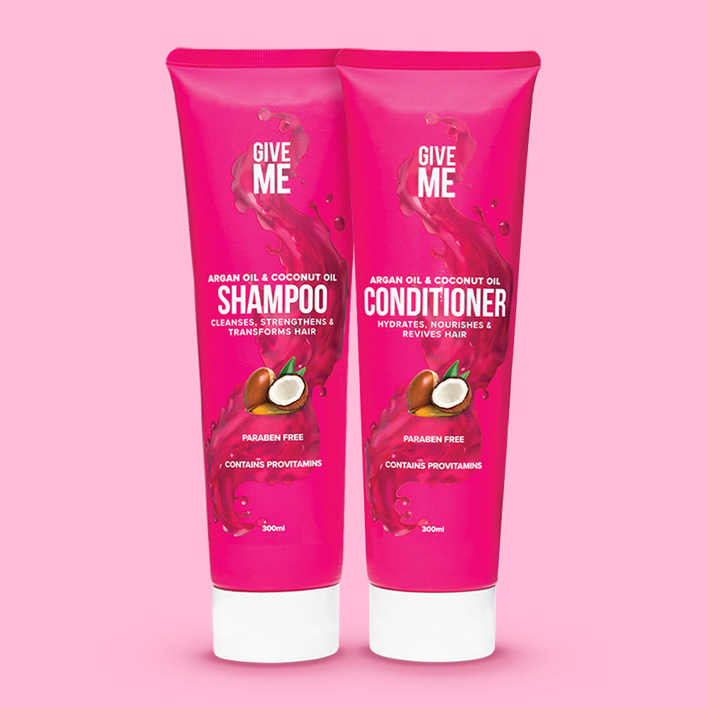 Shampoo & Conditioner Bundle - Argan Oil & Coconut Oil 300ml each