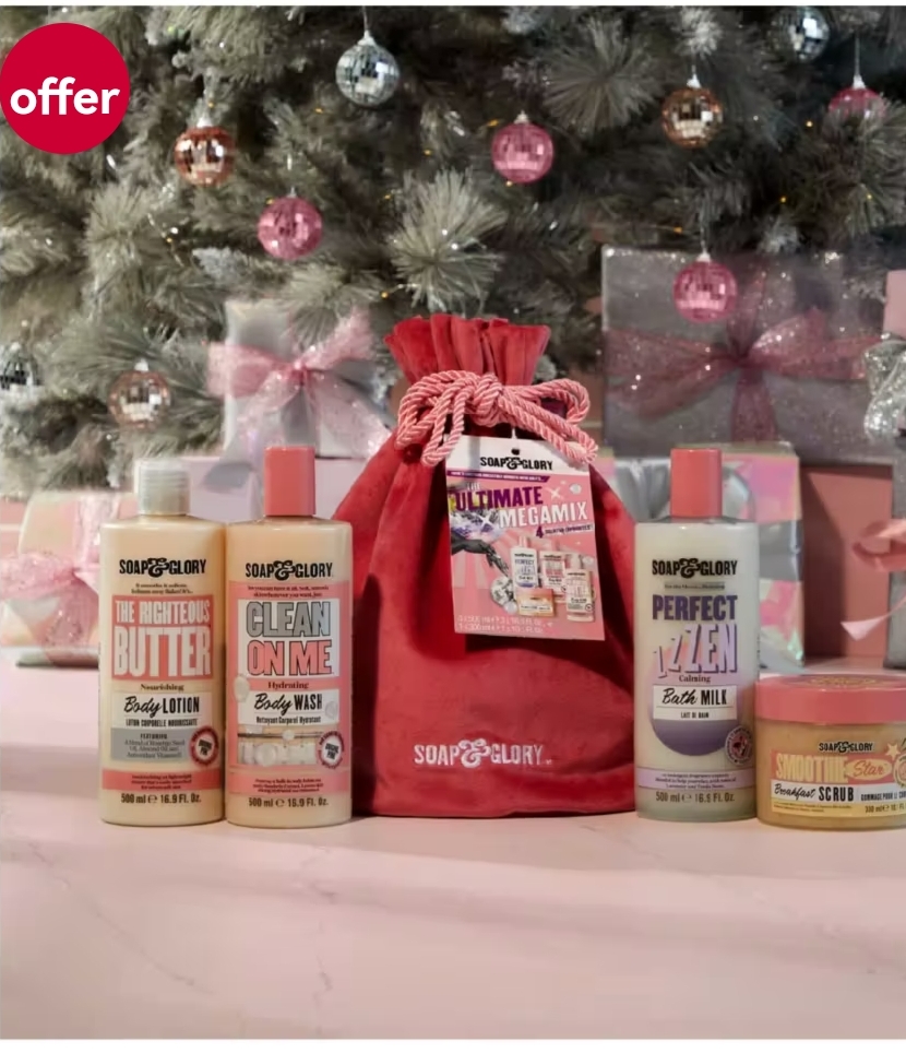 Soap & Glory The Ultimate Megamix™ 4 Piece Full-Size Set