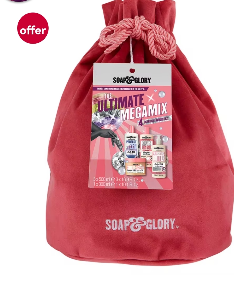 Soap & Glory The Ultimate Megamix™ 4 Piece Full-Size Set