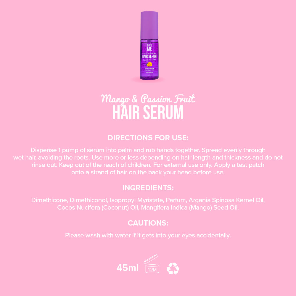 Hair Serum - Mango & Passion Fruit