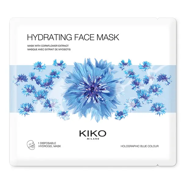 Hydrating Face Mask Moisturising hydrogel face mask with cornflower extract