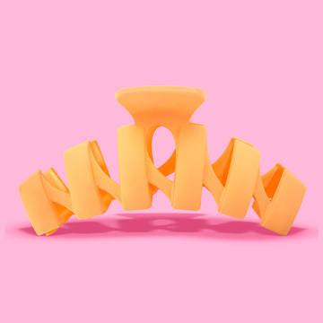 Peach Claw Clip