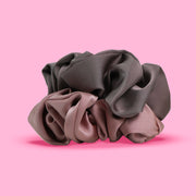 x2 Luxury Satin Silk Hair Scrunchies
