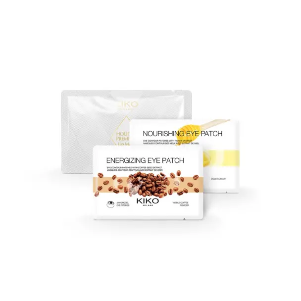 Holiday Première Essential Eyes & Lips Gift Set Skincare gift set: 2 eye masks (energising and hydrating) and 1 lip mask
