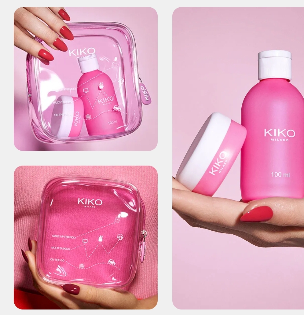 Mini Pochette Mini transparent beauty bag