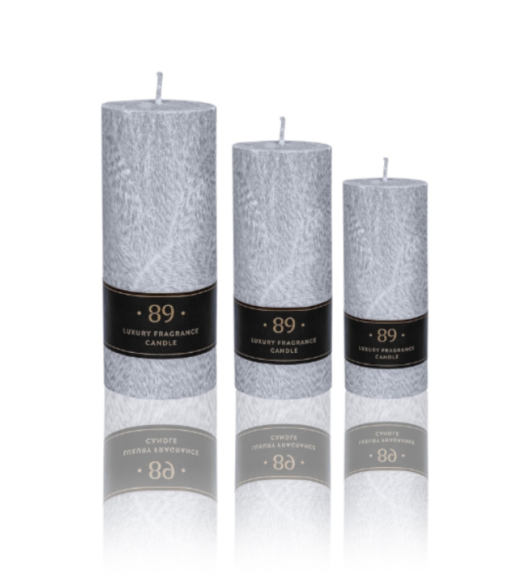 Palm Wax Candle (round, square) 89 aromatic