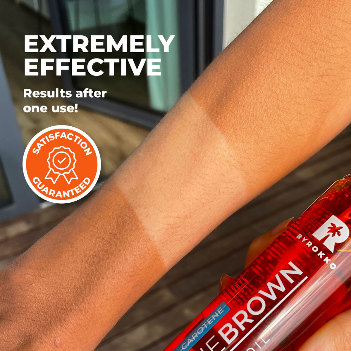 SHINE BROWN BETA CAROTENE TANNING MAXIMISER OIL THE ULTIMATE OIL FOR A FLAWLESS TAN AND GLOWING SKIN