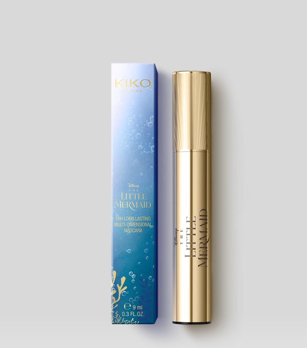 Kiko milano disney - the little mermaid 16h long lasting multi-dimensional mascara