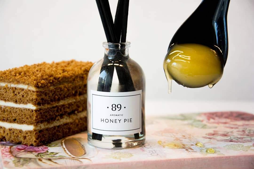 89 aromatic Reed Diffuser  Honey Pie 50ml