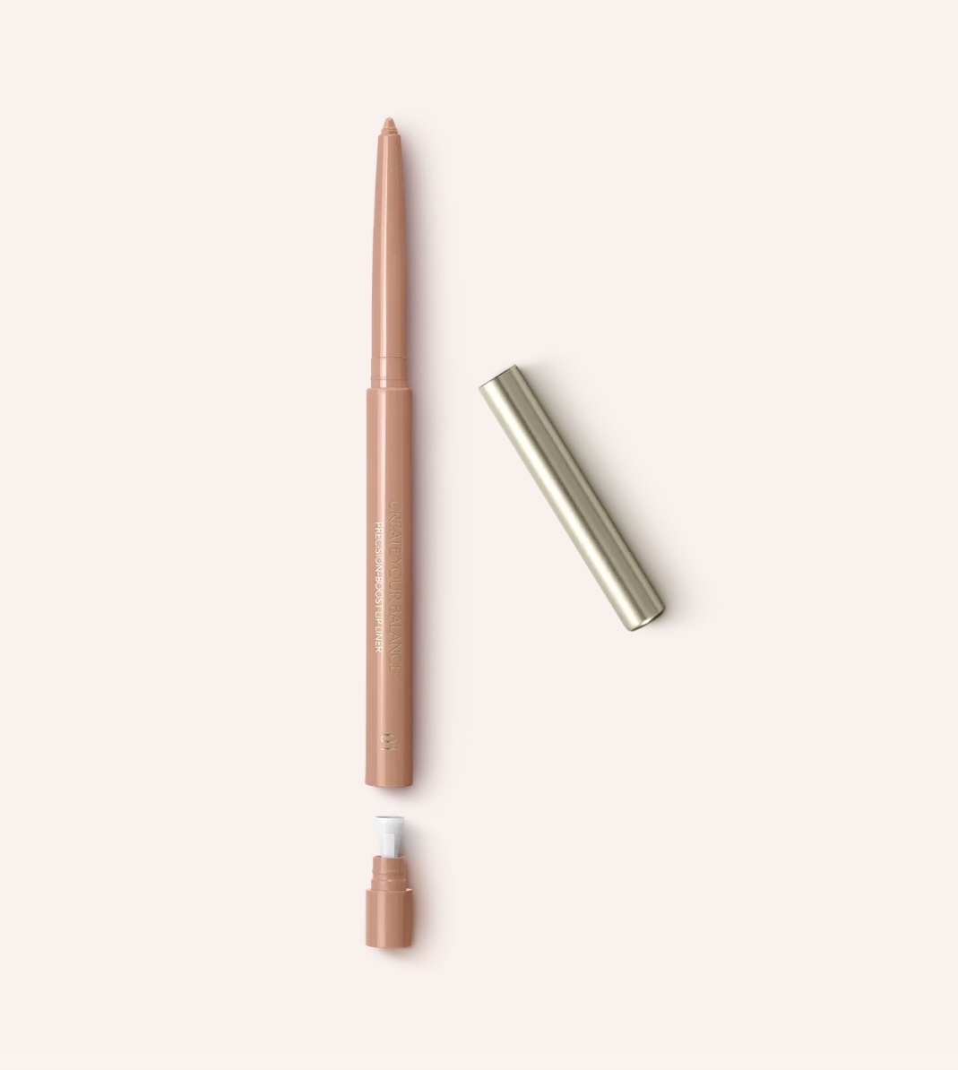 Long-lasting water-resistant lip pencil with 12-hour hold