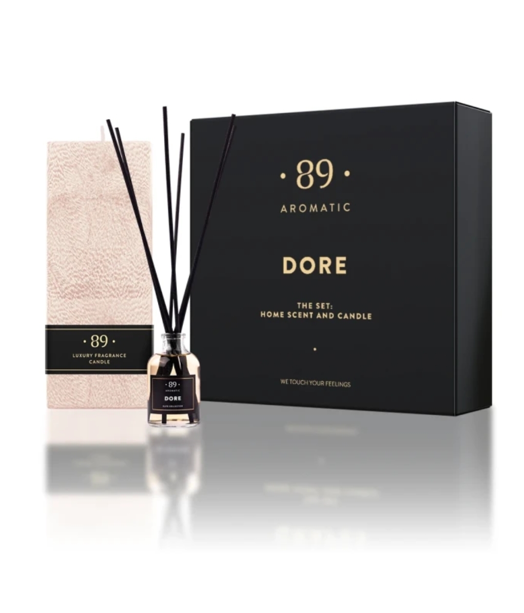 SET: Home Fragrance & Perfumed Candle DORE