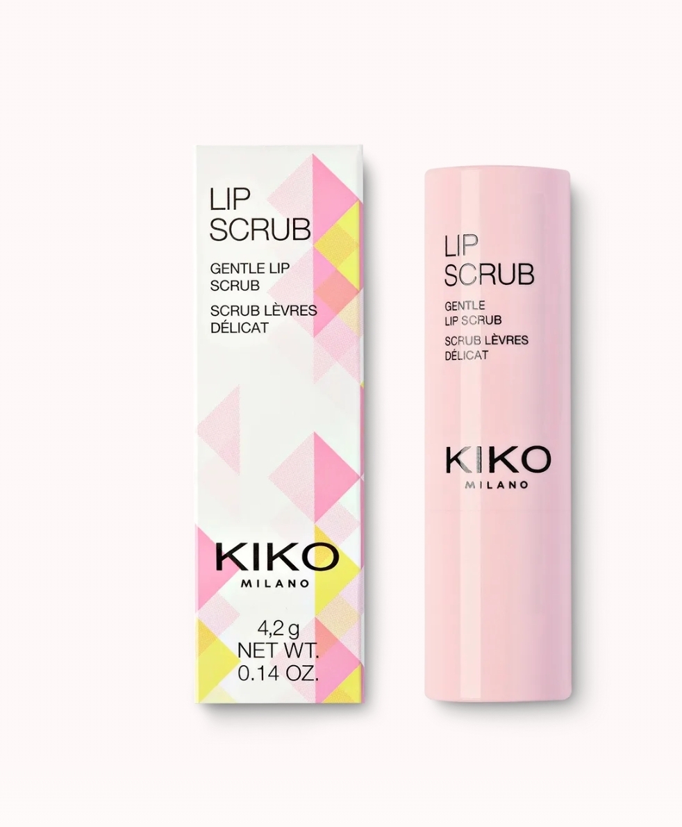 Gentle lip scrub