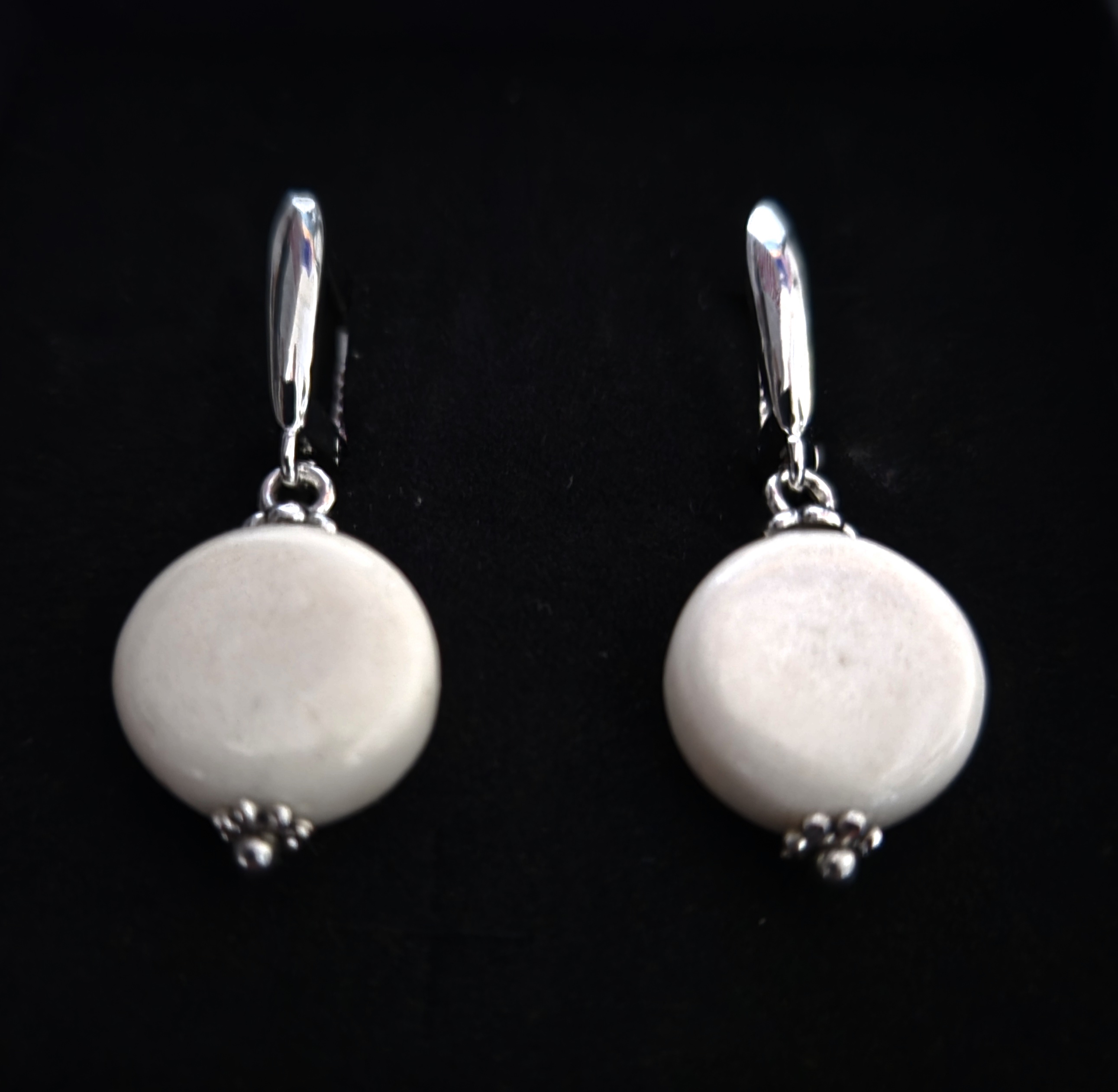 Auskarai iš briedžio rago / Moose antler earrings