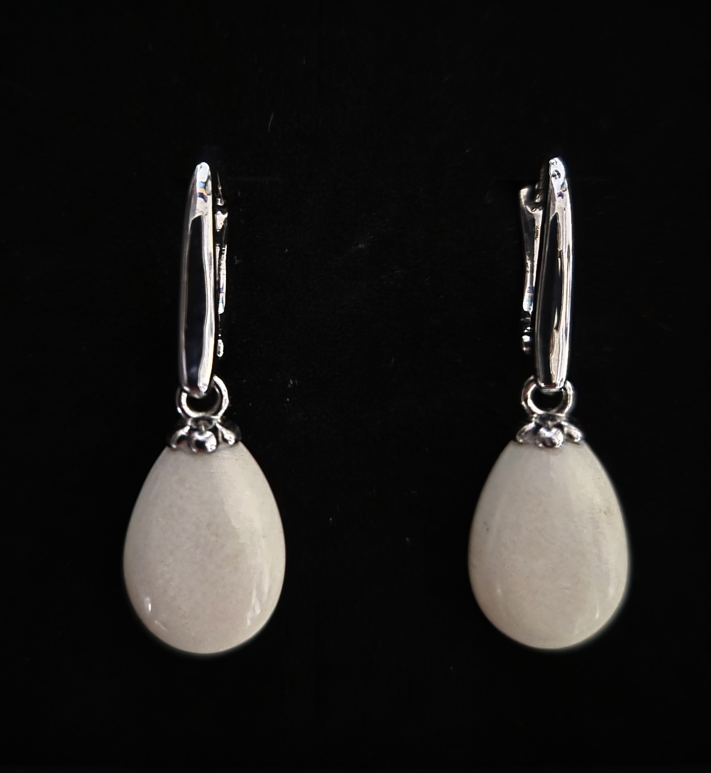 Auskarai iš briedžio rago / Moose antler earrings