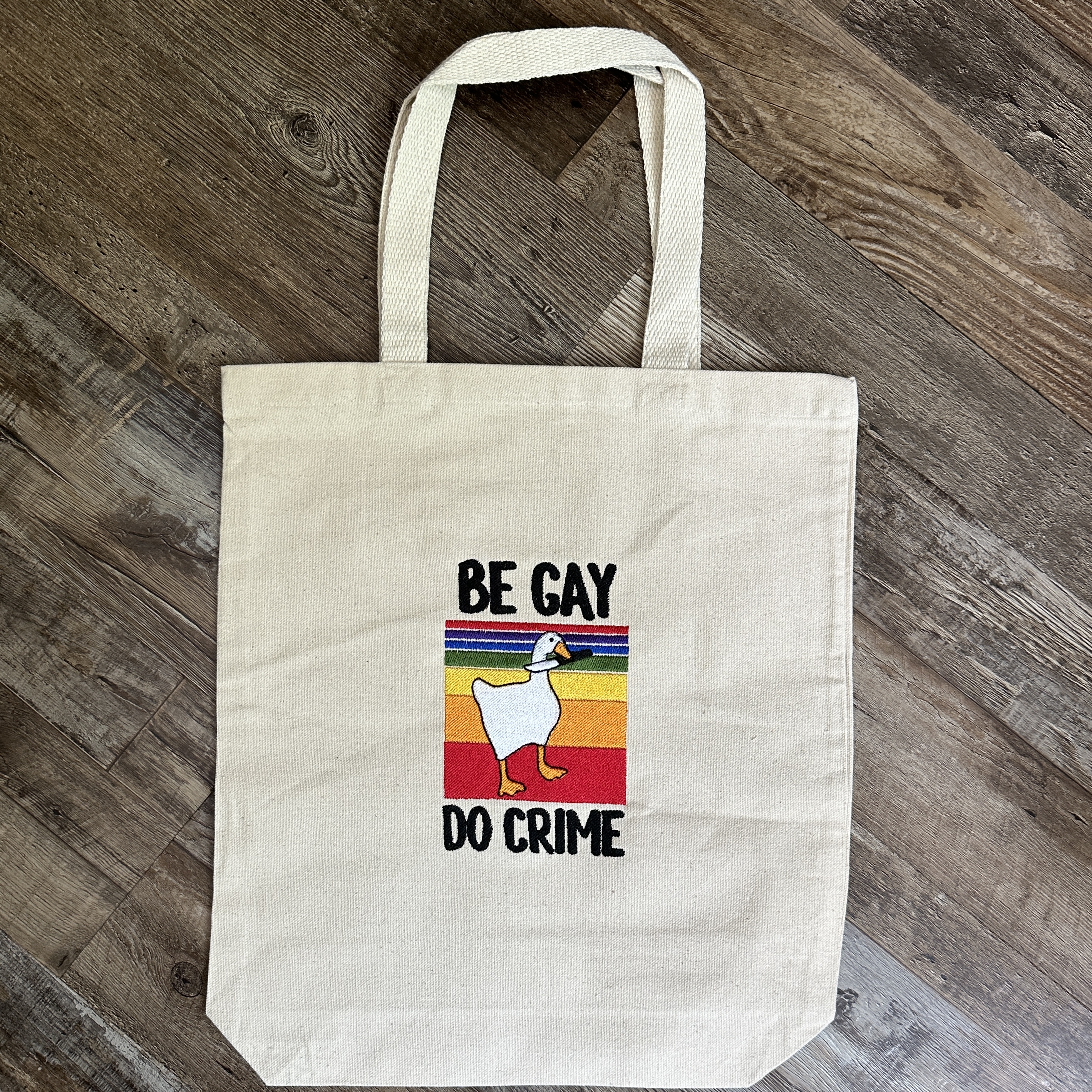 Gay Goose Tote Bag