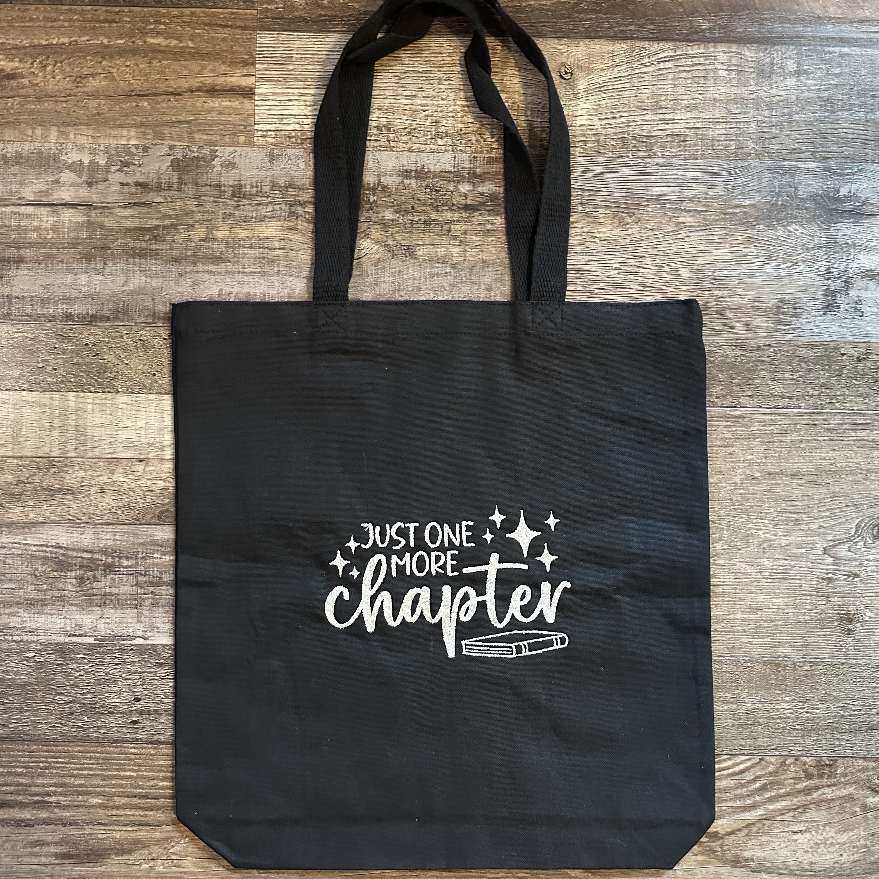 Just One More Chapter Tote Bag
