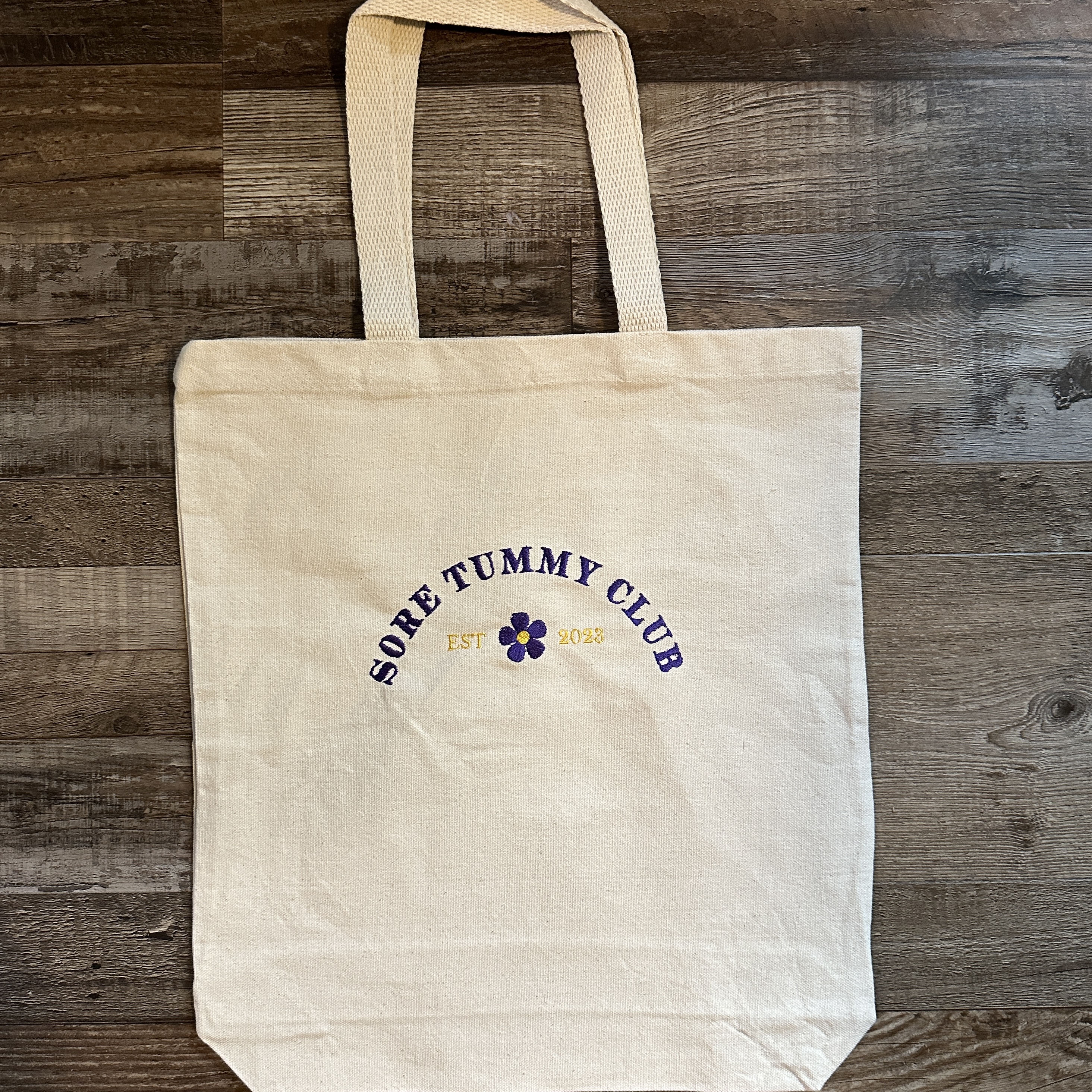 Sore Tummy Club Tote Bag