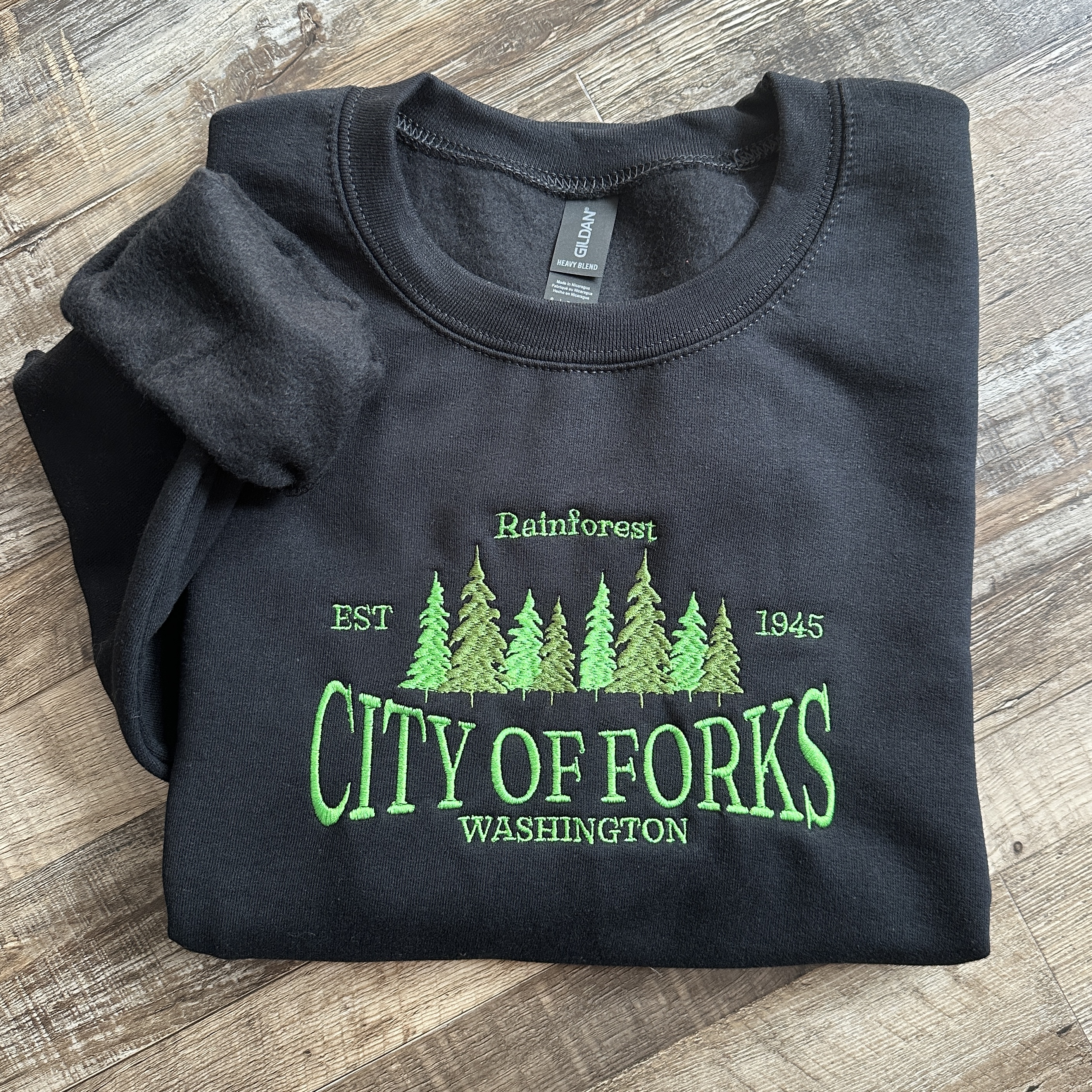 City of Forks Crewneck