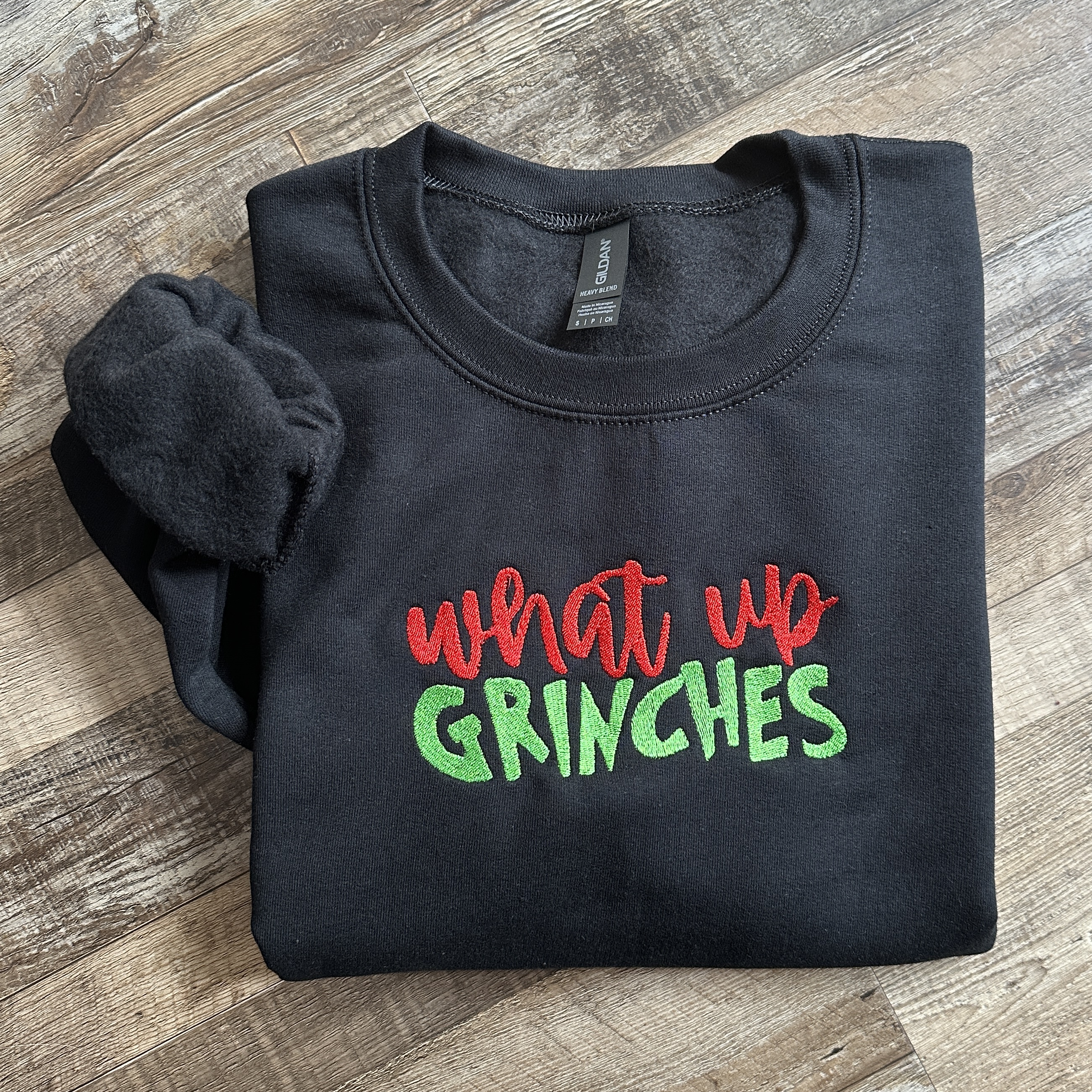 What Up Grinches! Crewneck
