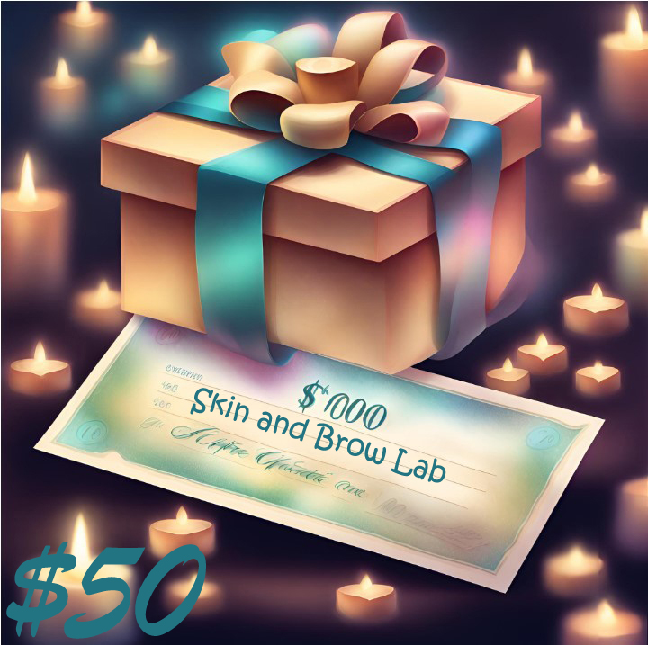 $50 Skin and Brow Lab Gift card 