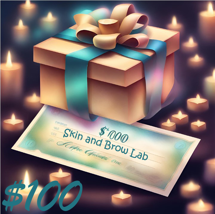 $100 Skin and Brow Lab Gift card 