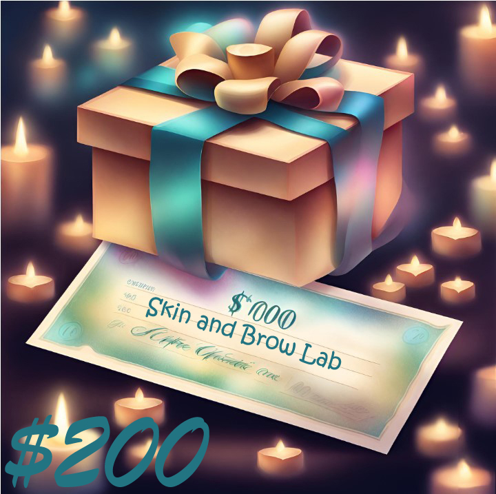 $200 Skin and Brow Lab gift card