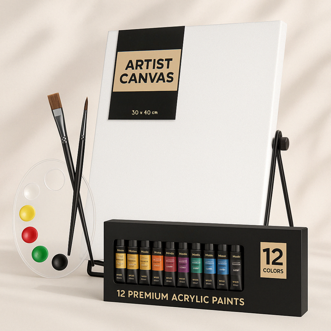 Kūrybinis rinkinys moterims „Nutapyk savo kūno siluetą”