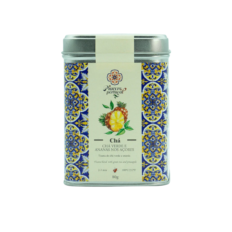 Thé vert à l'ananas des Açores - Piacere 80g
