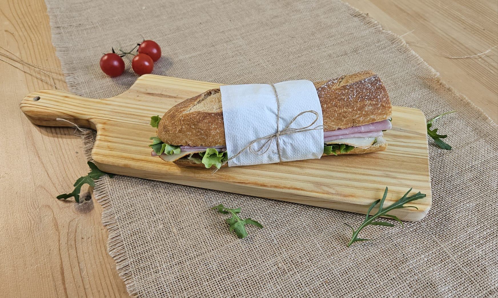 Sandwich jambon fromage