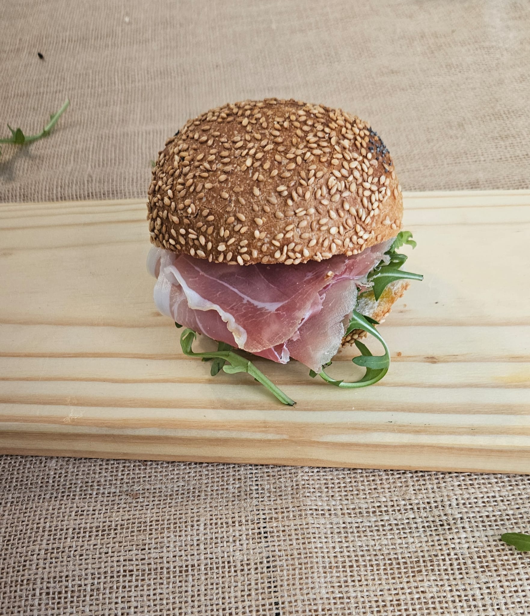 Sandwich jambon cru