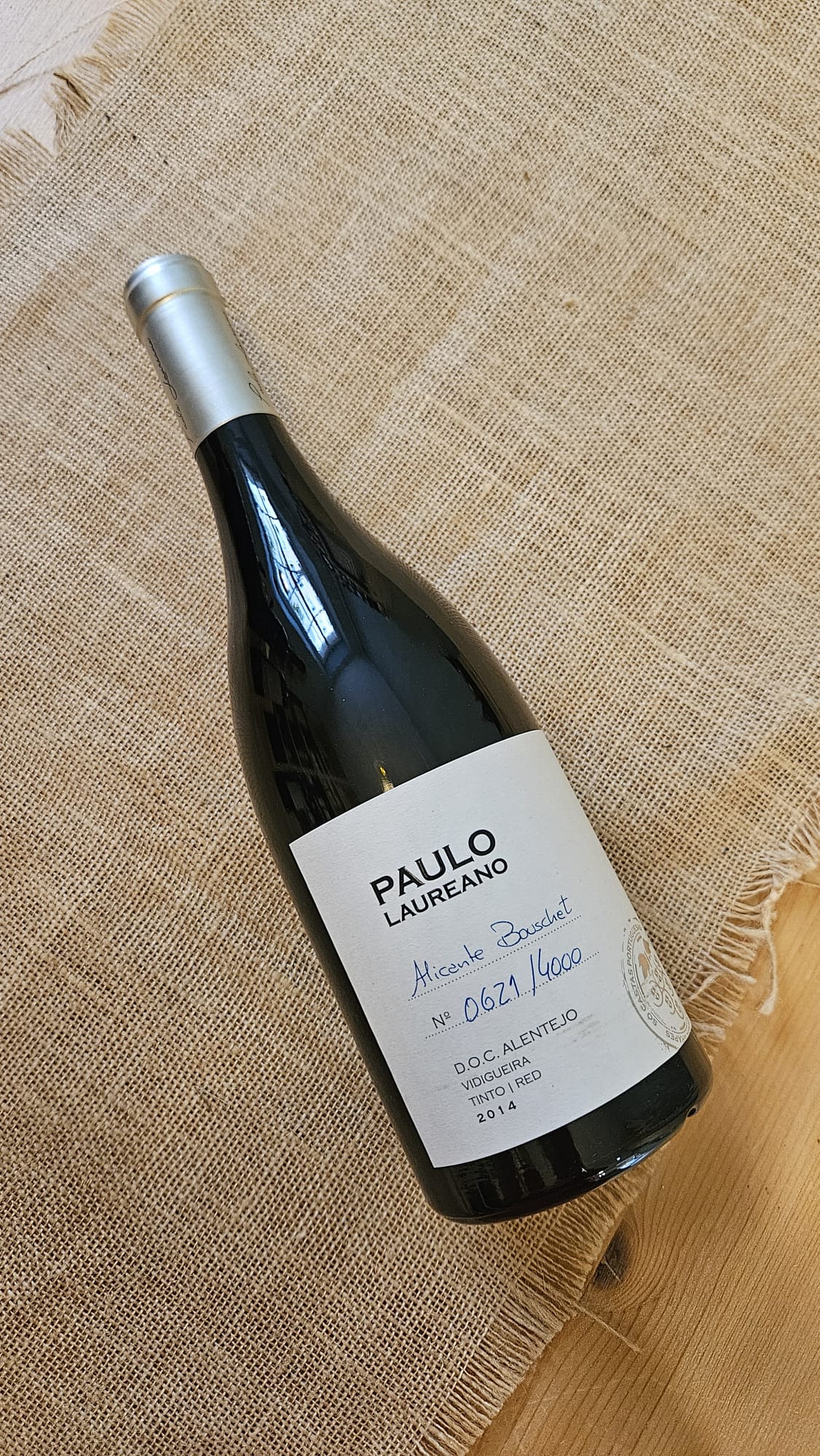 Paulo Laureano Alicante Bouschet 2014 DOC Alentejo