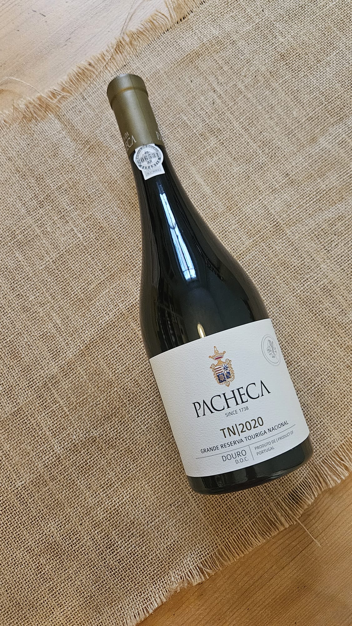 Pacheca Grande Reserva Touriga Nacional 2020 DOC Douro Vin Rouge 