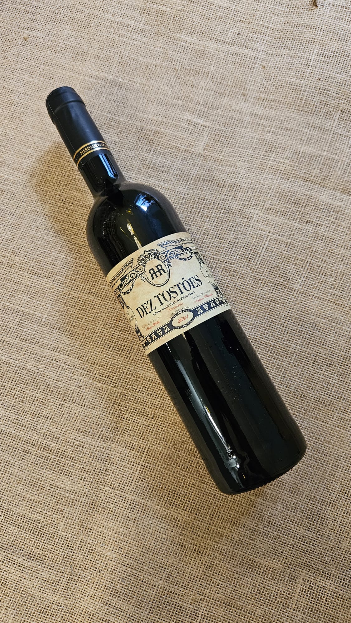 Dez Tostões 2021 Vinho Regional Alentejano Rouge