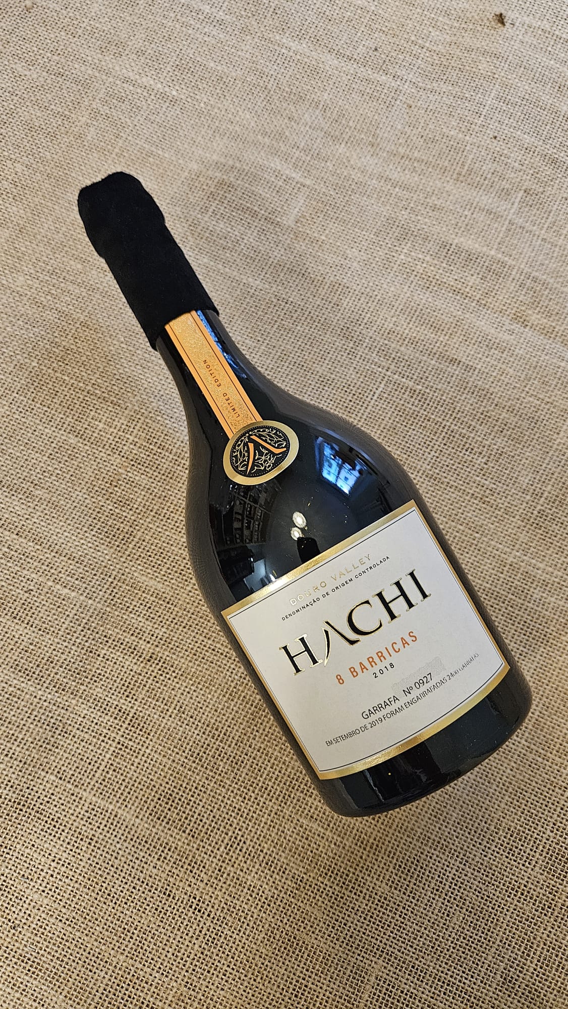 Hachi 8 barricas 2018 DOC Douro Vin Rouge