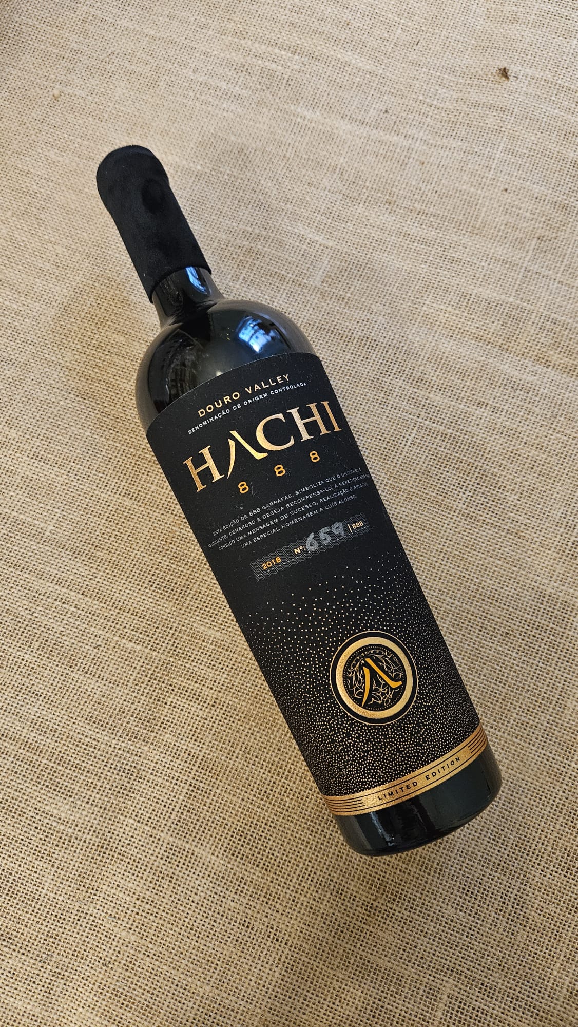 Hachi 888 2018 DOC Douro Vin Rouge
