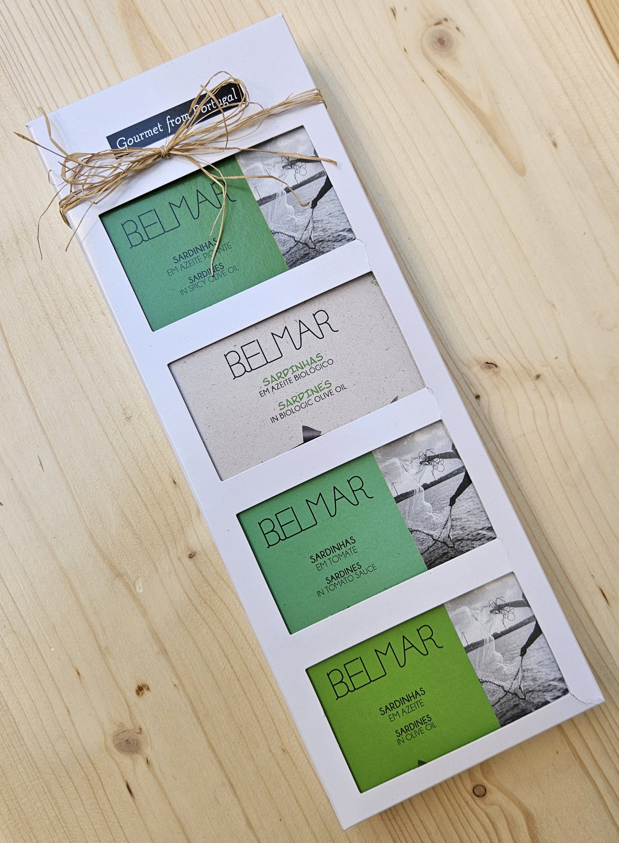 Coffret 4 Sardines Belmar – Saveurs de l’Océan