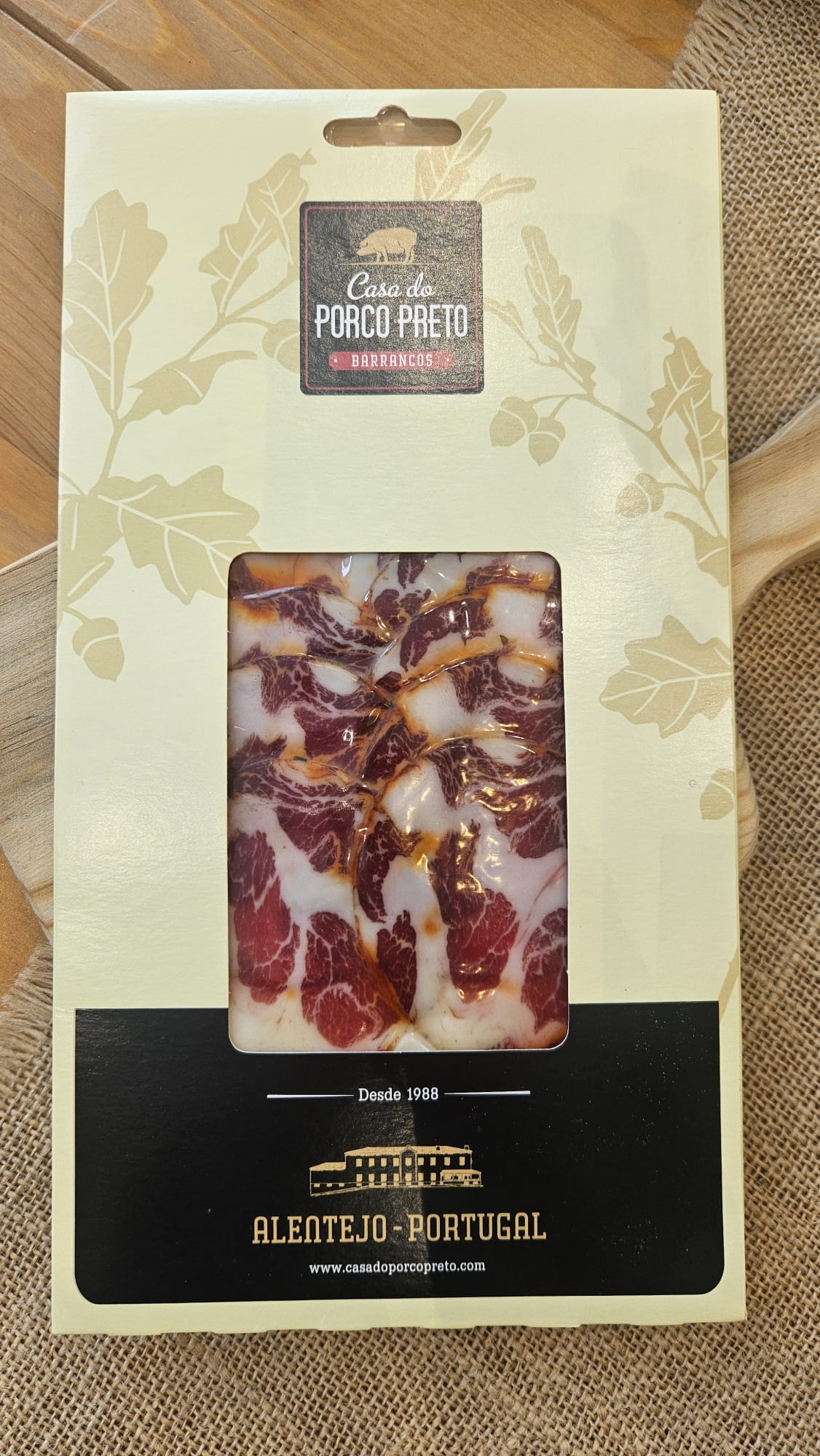 "Copita" Porco Preto 80g