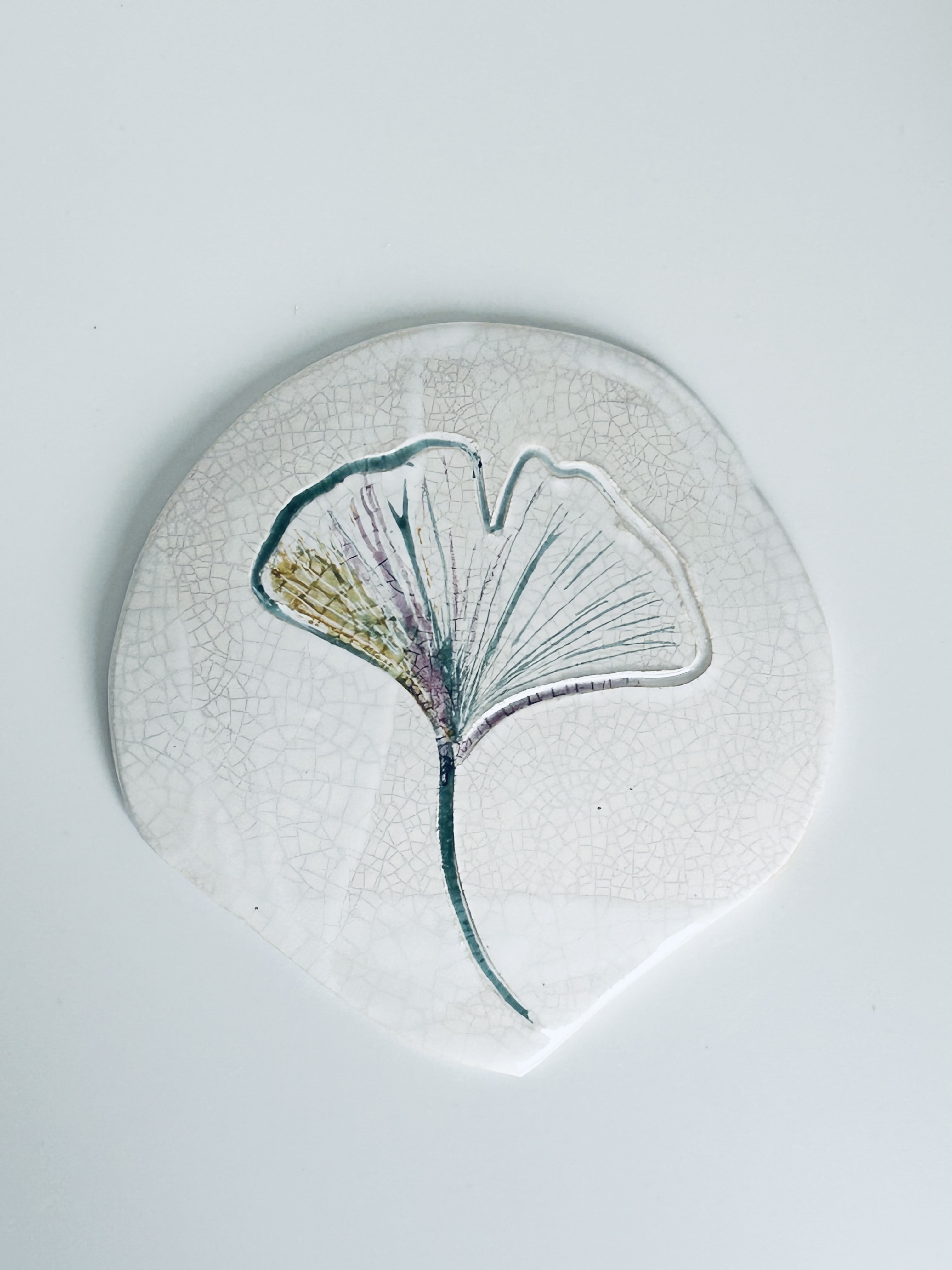 SUPPORT BOUGIE " ginkgo "